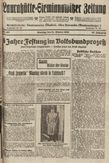 Laurahütte-Siemianowitzer Zeitung : enzige älteste und gelesenste Zeitung von Laurahütte-Siemianowitz mit wöchentlicher Unterhaitungsbeilage. 1928, nr 163