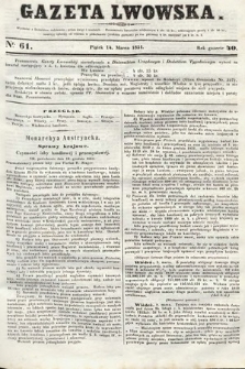 Gazeta Lwowska. 1851, nr 61
