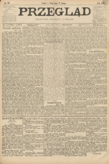 Przegląd polityczny, społeczny i literacki. 1897, nr 38