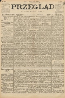 Przegląd polityczny, społeczny i literacki. 1897, nr 42