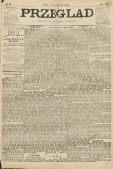Przegląd polityczny, społeczny i literacki. 1897, nr 45