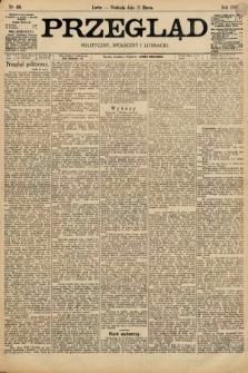 Przegląd polityczny, społeczny i literacki. 1897, nr 66