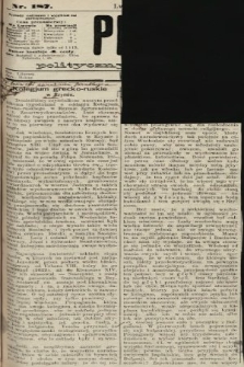 Przegląd polityczny, społeczny i literacki. 1886, nr 187