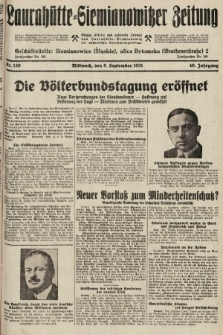 Laurahütte-Siemianowitzer Zeitung : enzige älteste und gelesenste Zeitung von Laurahütte-Siemianowitz mit wöchentlicher Unterhaitungsbeilage. 1931, nr 139