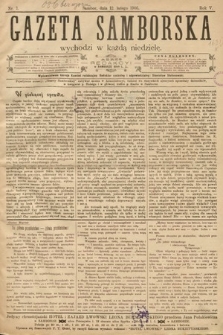 Gazeta Samborska. 1905, nr 7