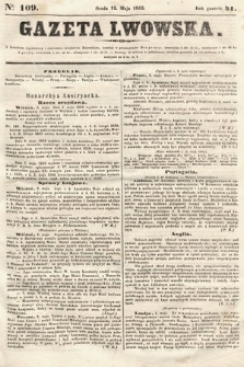Gazeta Lwowska. 1852, nr 109