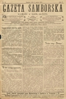 Gazeta Samborska. 1905, nr 10