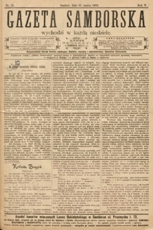 Gazeta Samborska. 1905, nr 12