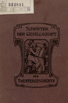 Die Frühzeit des Weimarischen Hoftheaters unter Goethes Leitung (1791 bis 1798)