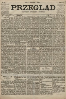 Przegląd polityczny, społeczny i literacki. 1899, nr 28
