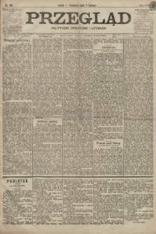 Przegląd polityczny, społeczny i literacki. 1899, nr 29