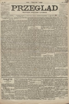 Przegląd polityczny, społeczny i literacki. 1899, nr 30