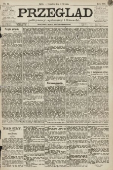Przegląd polityczny, społeczny i literacki. 1891, nr 11