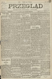 Przegląd polityczny, społeczny i literacki. 1891, nr 14