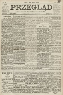 Przegląd polityczny, społeczny i literacki. 1891, nr 22