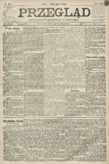 Przegląd polityczny, społeczny i literacki. 1891, nr 29
