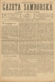Gazeta Samborska. 1905, nr 28