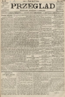 Przegląd polityczny, społeczny i literacki. 1894, nr 46