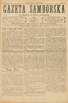 Gazeta Samborska. 1905, nr 32