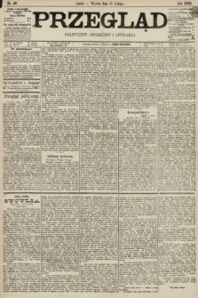 Przegląd polityczny, społeczny i literacki. 1896, nr 40