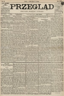 Przegląd polityczny, społeczny i literacki. 1896, nr 41