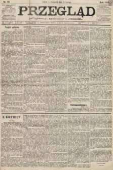 Przegląd polityczny, społeczny i literacki. 1892, nr 33