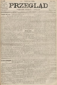 Przegląd polityczny, społeczny i literacki. 1892, nr 278