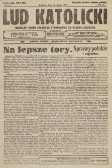 Lud Katolicki : naczelny organ Polskiego Stronnictwa Katolicko-Ludowego. 1923, nr 5