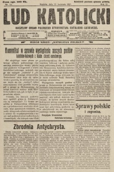 Lud Katolicki : naczelny organ Polskiego Stronnictwa Katolicko-Ludowego. 1923, nr 14