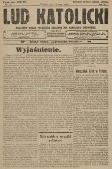Lud Katolicki : naczelny organ Polskiego Stronnictwa Katolicko-Ludowego. 1923, nr 18