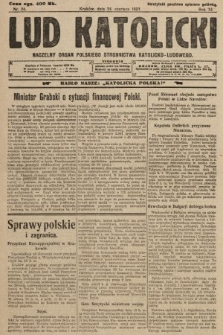 Lud Katolicki : naczelny organ Polskiego Stronnictwa Katolicko-Ludowego. 1923, nr 24