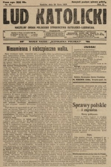 Lud Katolicki : naczelny organ Polskiego Stronnictwa Katolicko-Ludowego. 1923, nr 29
