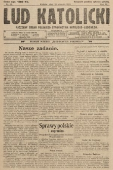 Lud Katolicki : naczelny organ Polskiego Stronnictwa Katolicko-Ludowego. 1923, nr 32
