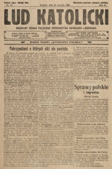 Lud Katolicki : naczelny organ Polskiego Stronnictwa Katolicko-Ludowego. 1923, nr 33