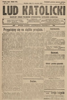 Lud Katolicki : naczelny organ Polskiego Stronnictwa Katolicko-Ludowego. 1923, nr 36
