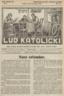 Lud Katolicki : organ Polskiego Stronnictwa Katolicko-Ludowego. 1924, nr 9