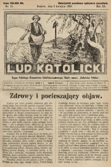 Lud Katolicki : organ Polskiego Stronnictwa Katolicko-Ludowego. 1924, nr 15