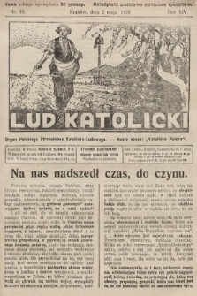Lud Katolicki : organ Polskiego Stronnictwa Katolicko-Ludowego. 1926, nr 18