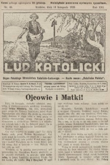Lud Katolicki : organ Polskiego Stronnictwa Katolicko-Ludowego. 1926, nr 46