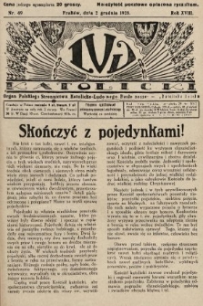 Lud Katolicki : organ Polskiego Stronnictwa Katolicko-Ludowego. 1928, nr 49