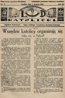 Lud Katolicki : tygodnik ilustrowany : organ Polskiego Stronnictwa Katolicko-Ludowego. 1929, nr 31