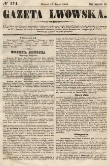 Gazeta Lwowska. 1855, nr 174
