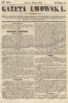 Gazeta Lwowska. 1855, nr 178