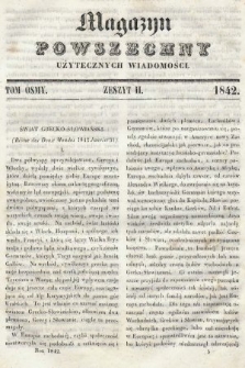Magazyn Powszechny : dziennik użytecznych wiadomości. T. 8, 1842, z. 2