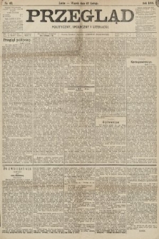 Przegląd polityczny, społeczny i literacki. 1898, nr 42