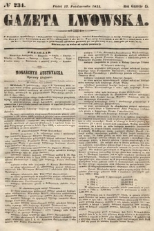Gazeta Lwowska. 1855, nr 234