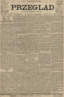 Przegląd polityczny, społeczny i literacki. 1903, nr 46
