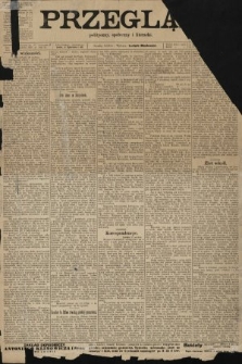 Przegląd polityczny, społeczny i literacki. 1903, nr 147