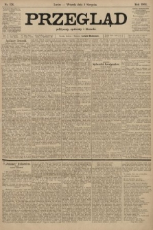 Przegląd polityczny, społeczny i literacki. 1903, nr 176