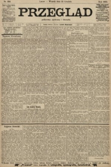 Przegląd polityczny, społeczny i literacki. 1903, nr 292